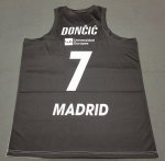 NBA 7 Doncic Real Madrid basketball Maillot imprimé